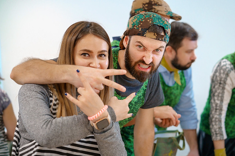 Корпоратив на День строителя в Krasnodar с уличными активностями