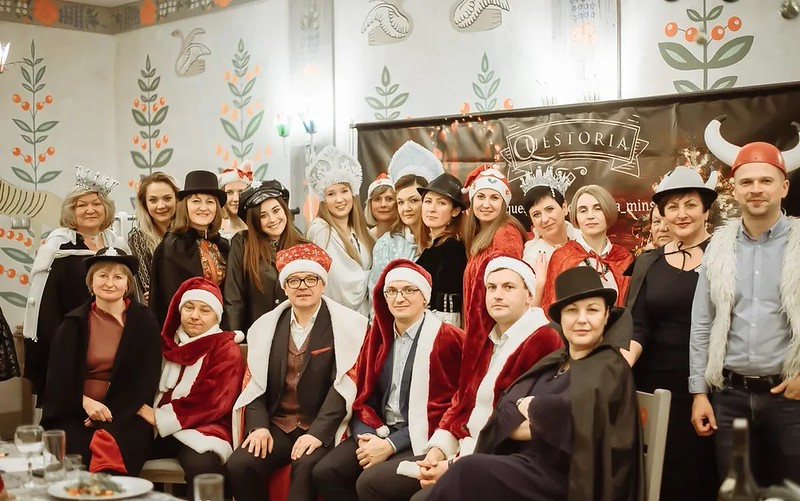 Тимбилдинг-активности на корпоративе на Новый год в Krasnodar