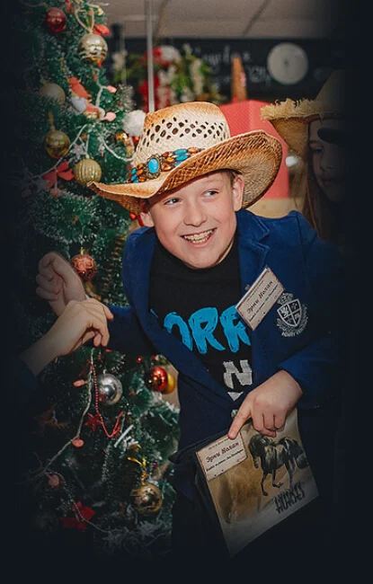 Новый год в школе в Краснодаре.