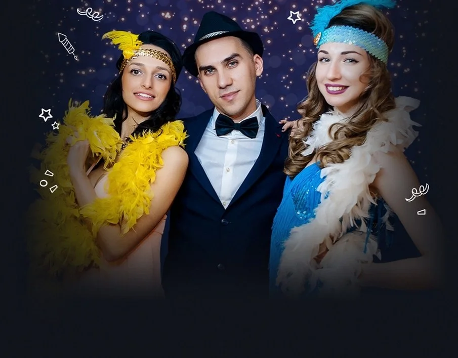 New Year's corporate party in Krasnodar.