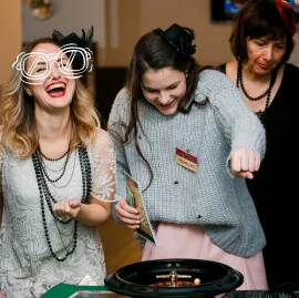 New Year's corporate party in Krasnodar.